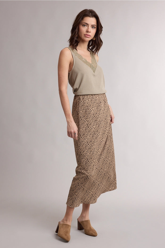 The Lana Leopard Skirt
