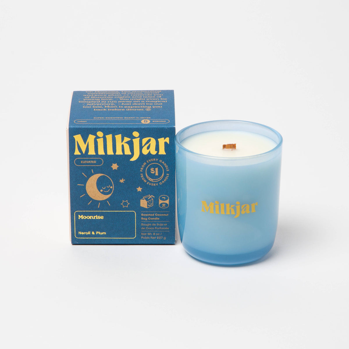 The Moonrise Candle - Neroli & Plum
