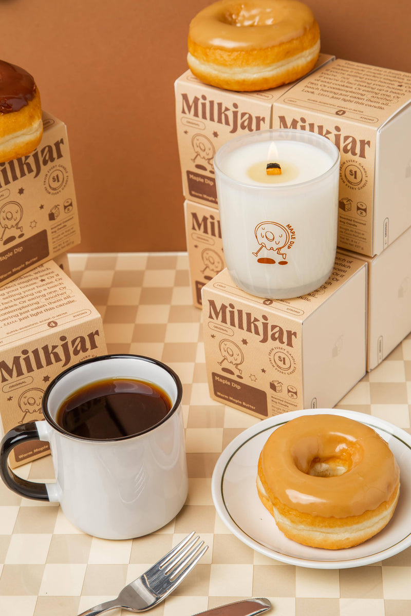 The Maple Dip Candle - Warm Maple Butter