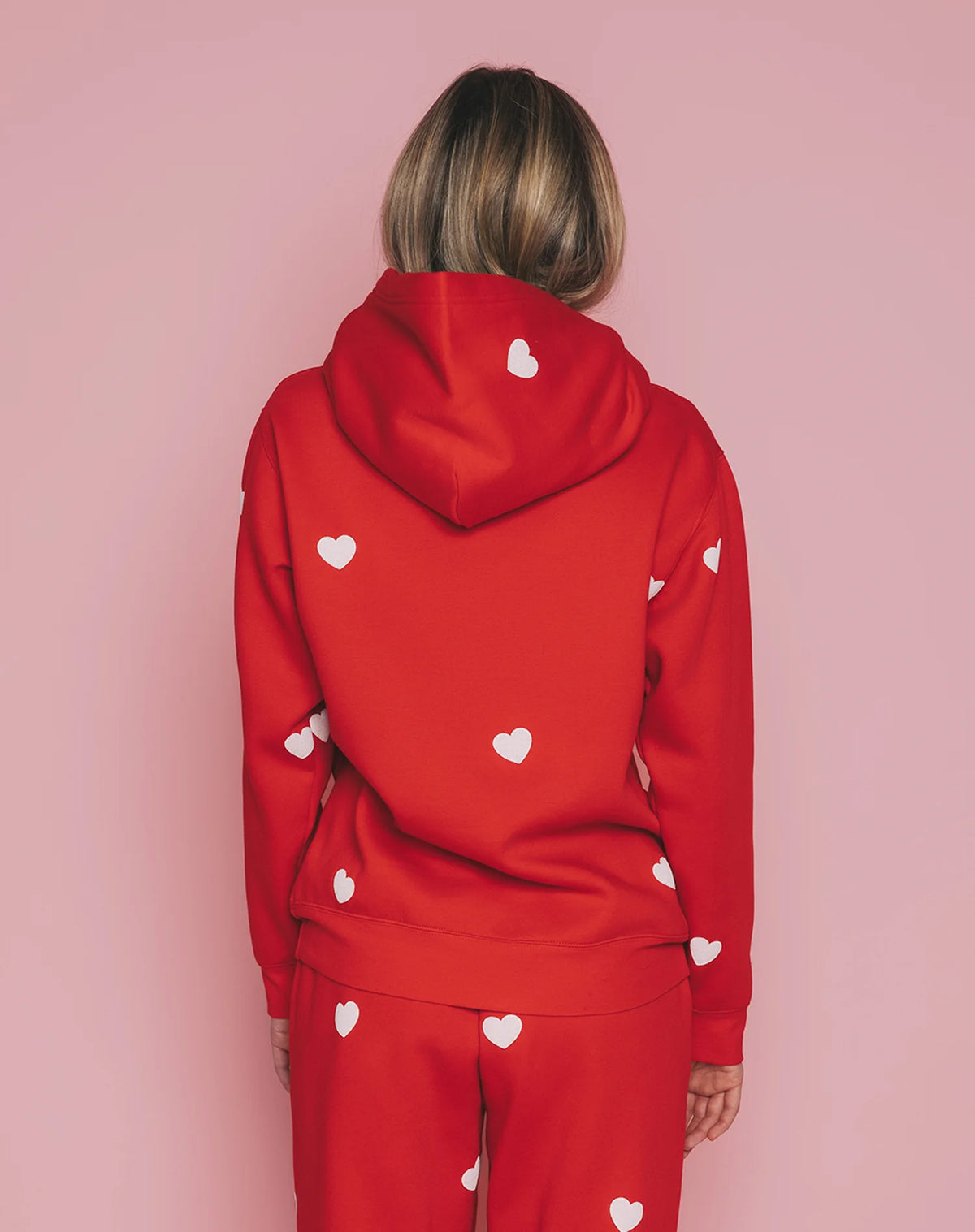 All Over Heart Classic Hoodie