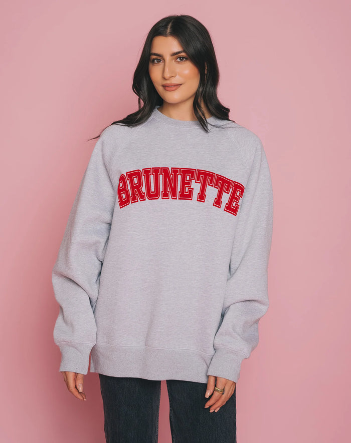 Brunette Varsity Crew