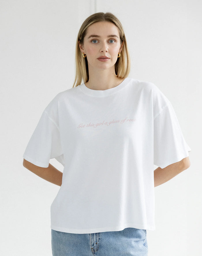 The Rose Boxy Tee