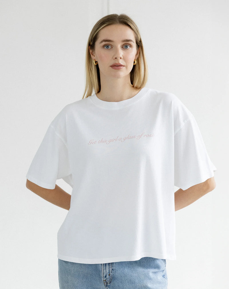 The Rose Boxy Tee
