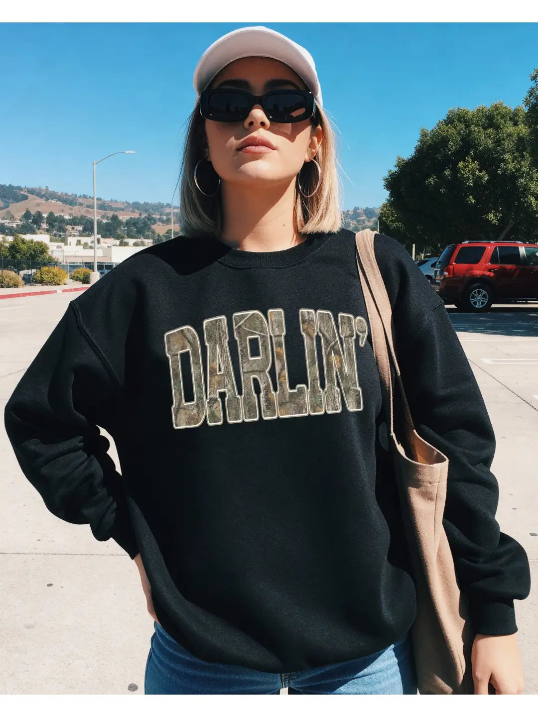 The Darlin Camo Classic Crew