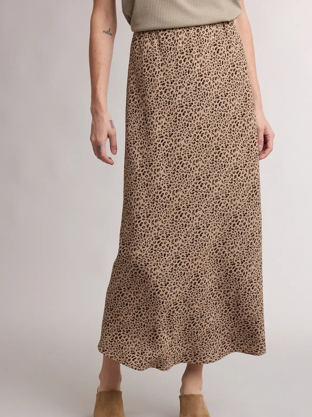 The Lana Leopard Skirt