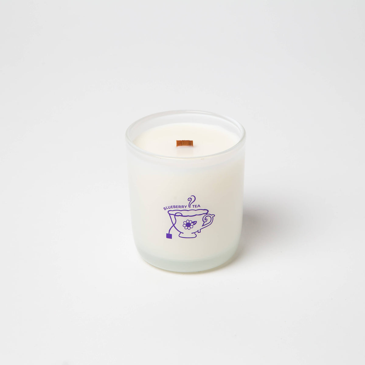 The Blueberry Tea Candle - Blueberry, Amber, Vanilla
