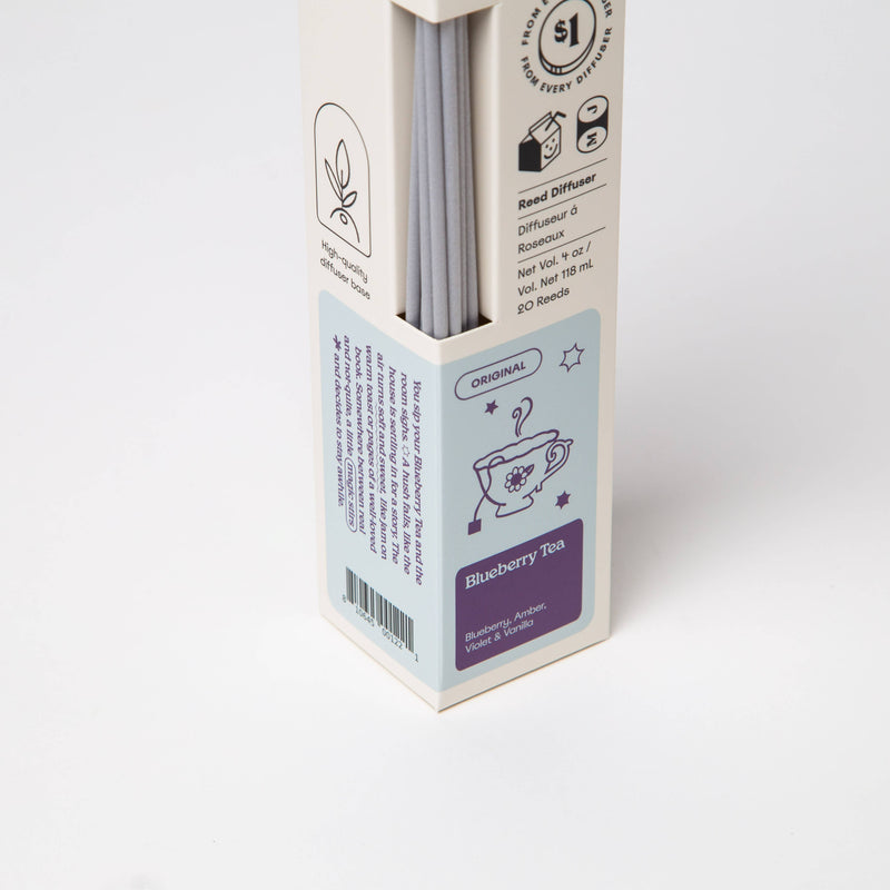 The Blueberry Tea Diffuser - Blueberry, Amber & Vanilla