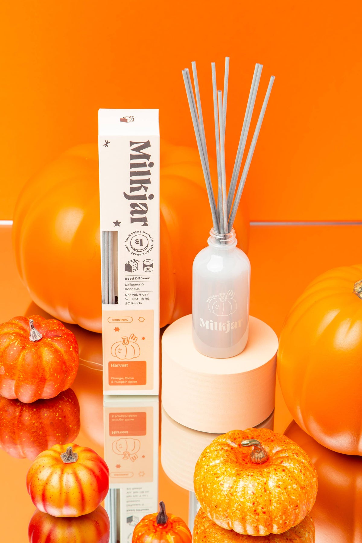 The Harvest Diffuser - Orange, Clove & Pumpkin Spice