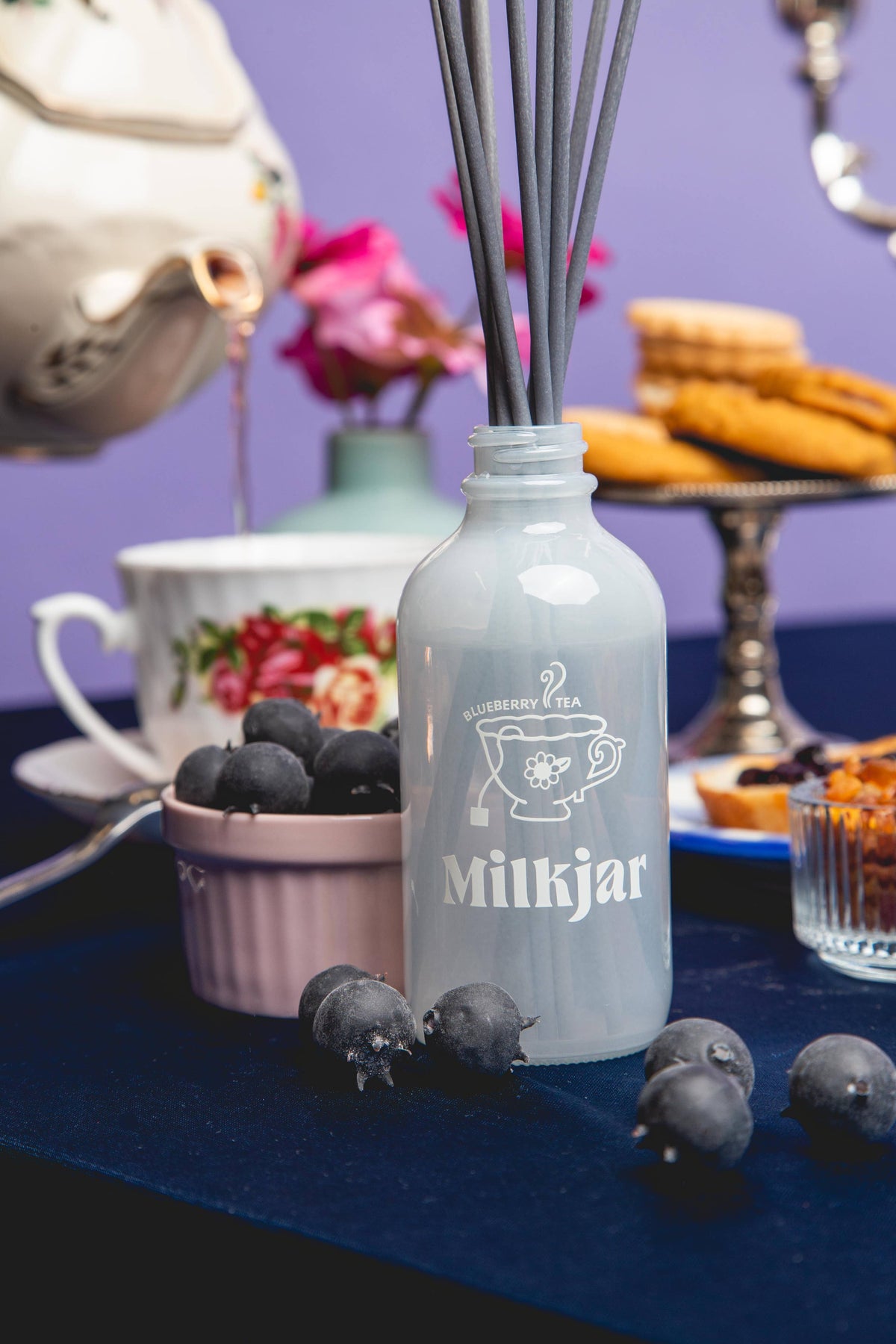 The Blueberry Tea Diffuser - Blueberry, Amber & Vanilla