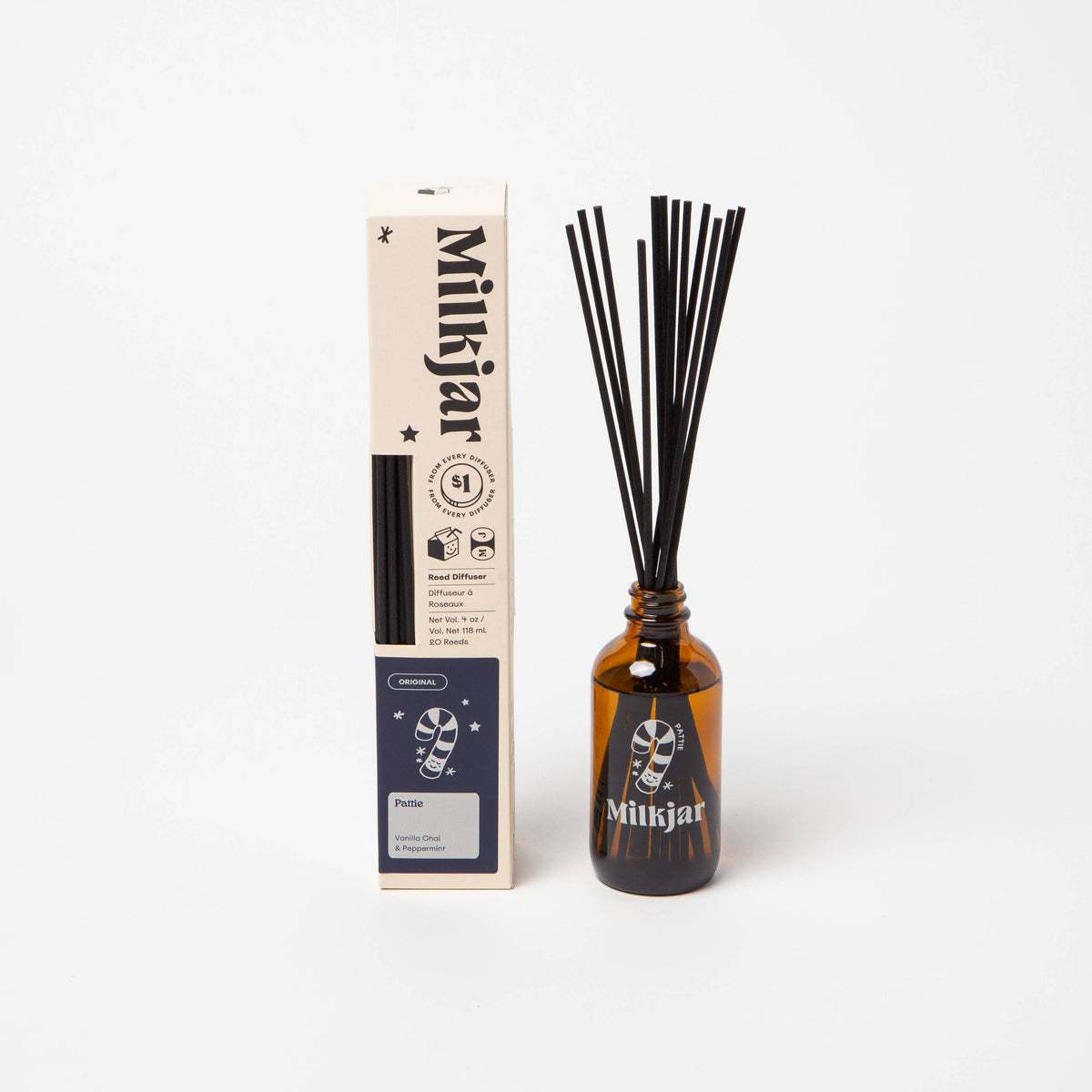 The Pattie Diffuser - Vanilla Chai & Peppermint