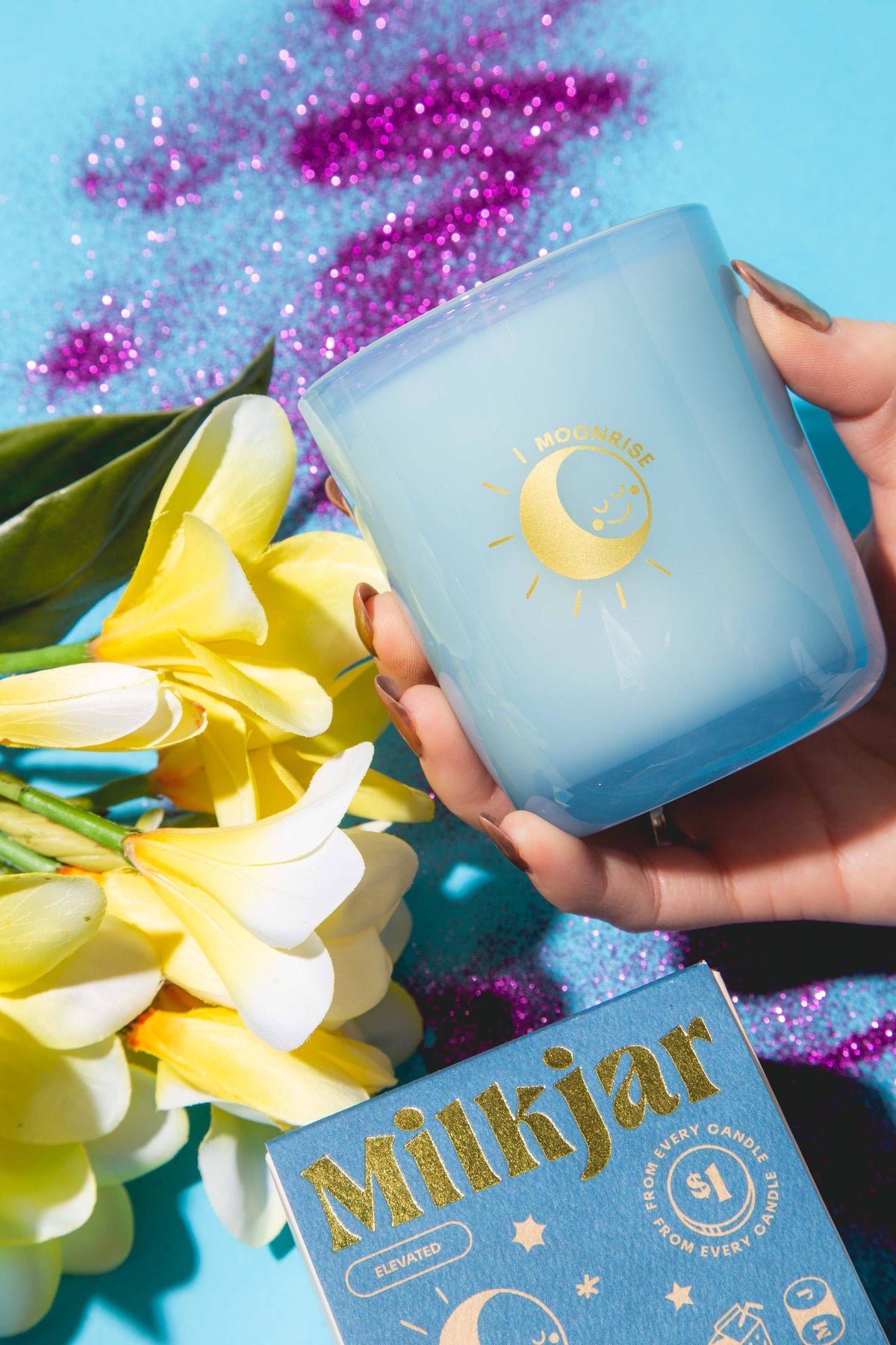 The Moonrise Candle - Neroli & Plum