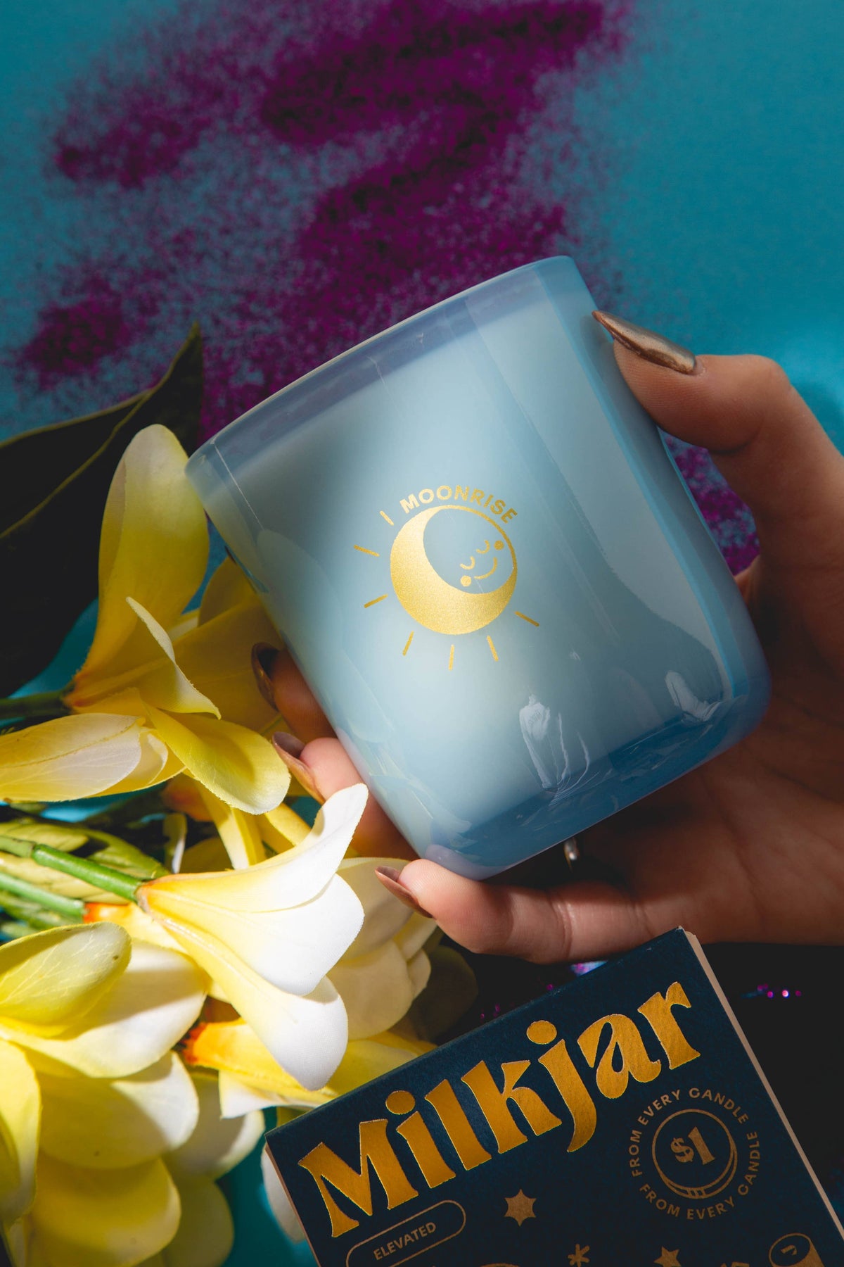 The Moonrise Candle - Neroli & Plum