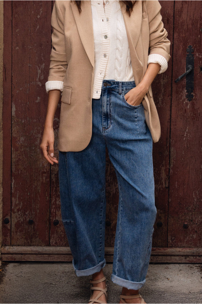 The Bryer Barrel Jean