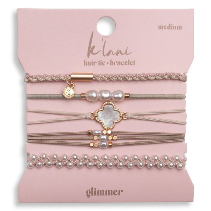 The Glimmer Hair Tie Bracelets