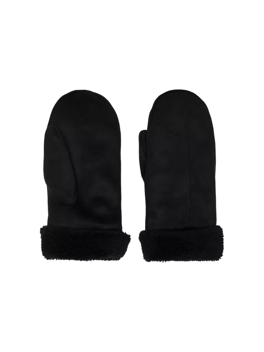 The Nicki Faux Suede Mittens