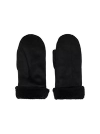 The Nicki Faux Suede Mittens