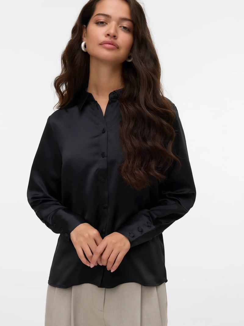 The Merle Satin Shirt