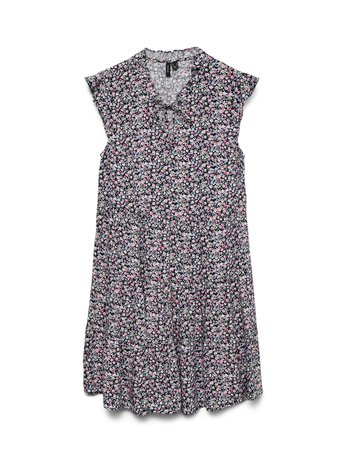 The Alba Floral Tie Dress