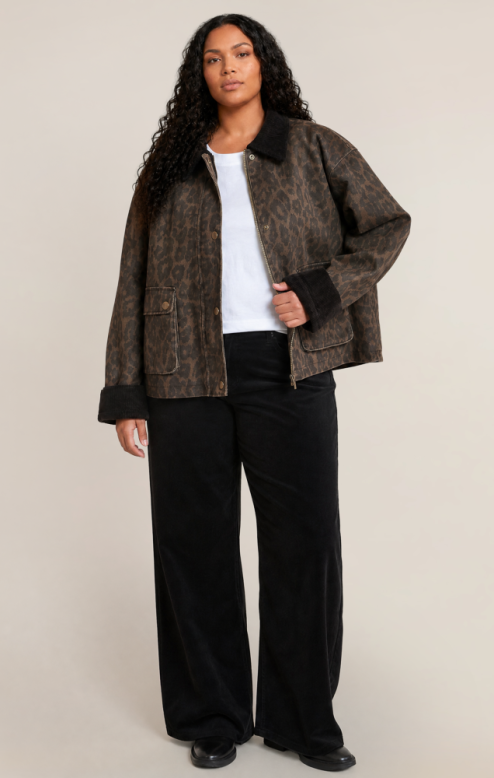 The Luca Leopard Jacket