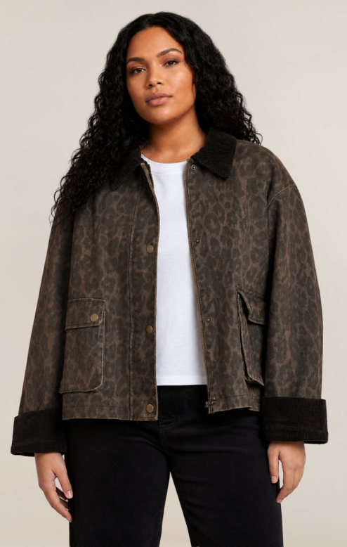 The Luca Leopard Jacket