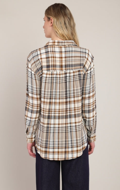The Piper Plaid Button Up