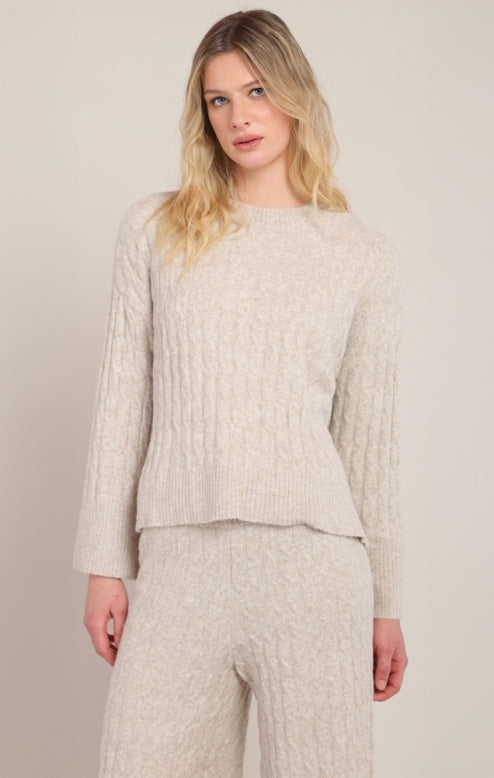 The Sutton Cable Knit Sweater