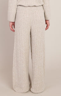 The Sutton Cable Knit Pants