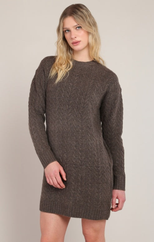 The Chestnut Sweater Dress