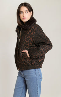 The Lola Leopard Coat