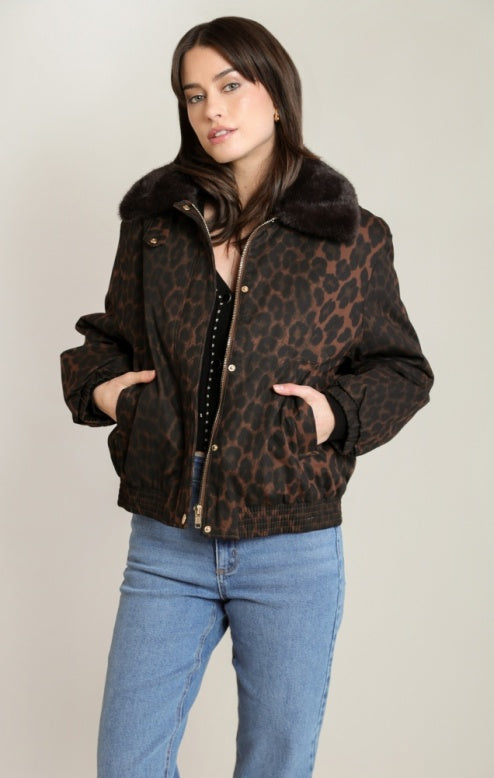 The Lola Leopard Coat