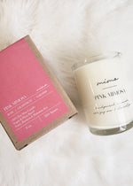 The Pink Mimosa Candle