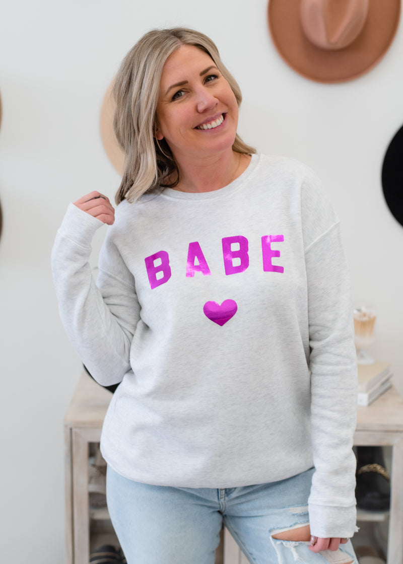 The Babe Foil Sweatshirt