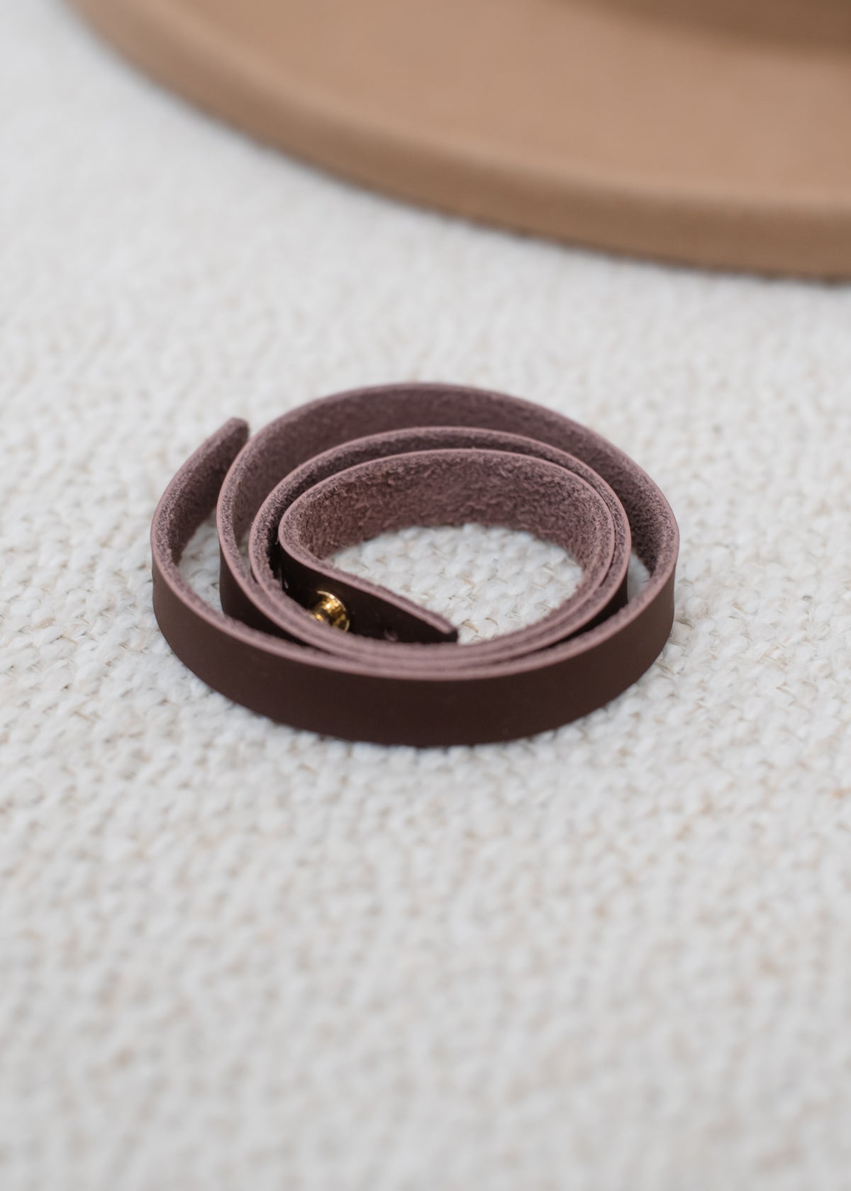 The Thin Removable Leather Band: Pin