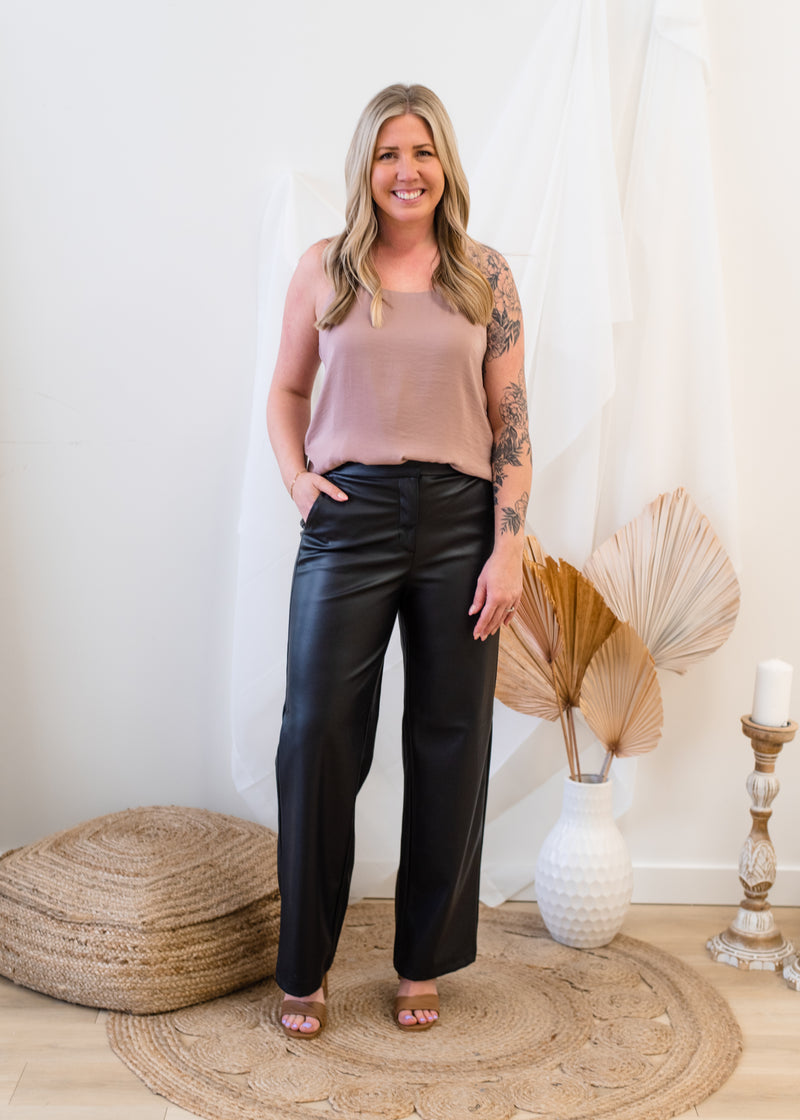 The Blake Leather Pant